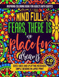 Inspiring coloring book for adults with quotes Volume I / III: good vibes and uplifting messages: simple designs in large print - Paperback
