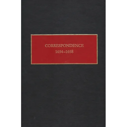 Correspondence, 1654-1658 - Hardcover