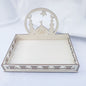 Wooden New Moon And Star Table Decorations