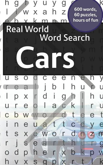 Real World Word Search: Cars - Paperback