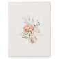 KJV Note-Taking Bible LP Faux Leather Hc White Floral - Leather