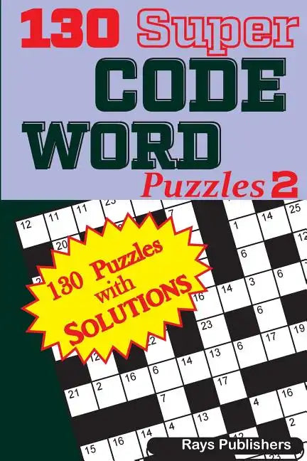 130 Super CODE WORD Puzzles - Paperback