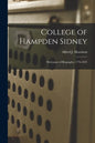 College of Hampden Sidney; Dictionary of Biography, 1776-1825 - Paperback
