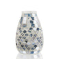 Nordic Light Mosaic Glass Vase Home Office