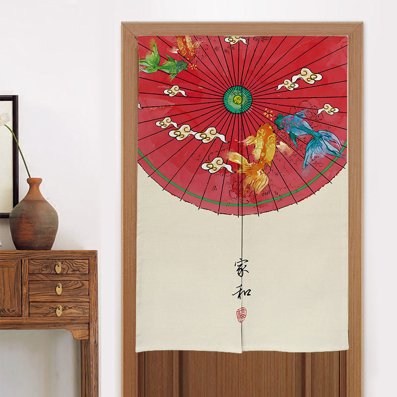 Chinese-Style Cloth Room Divider Panels