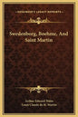 Swedenborg, Boehme, and Saint Martin - Hardcover