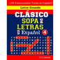 CLÁSICO SOPA De LETRAS En Español; 4 - Paperback