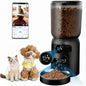 Automatic Pet Feeder Smart Camera 5L WiFi App Control Dual Power