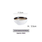 Japanese Style Porcelain Rice Bowls