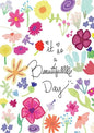 Super Planner - medium sized weekly view organizer, undated, floral theme - Paperback