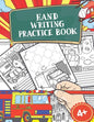 Hand Writing Practice Book: Policecar & Firetruck Coloring Book, Tracing Letters and Numbers for Preschool, Gift for Boys - Paperback