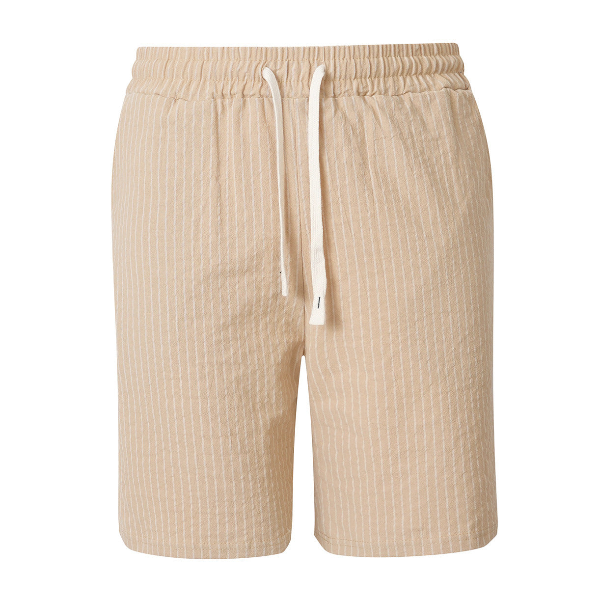 Mens Casual Sporty Striped Drawstring Shorts