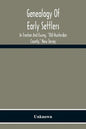 Genealogy Of Early Settlers In Trenton And Ewing, "Old Hunterdon County," New Jersey - Paperback