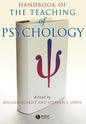 Handbook of the Teaching of Psychology - Paperback