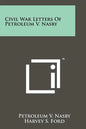 Civil War Letters Of Petroleum V. Nasby - Paperback