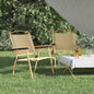 vidaXL Camping Chair 2 Pcs Outdoor Folding Camping Beach Chair Oxford Fabric