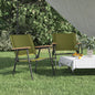vidaXL Camping Chair 2 Pcs Outdoor Folding Camping Beach Chair Oxford Fabric