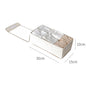 Household Multi-grid Folding Fabric Underwear Storage Box