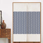 Household Bedroom Room Half Curtain Cotton Linen Fabric Door Curtain