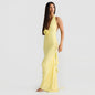 Women's Bare Back Slim-fit Halter Dress