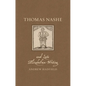 Thomas Nashe and Late Elizabethan Writing - Hardcover
