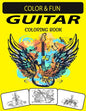 Guitar Coloring Book: Mind-Blowing, Wonderful, Fantastic Stress Relieving Unique Edition Guitar Adults Relaxation Coloring Book - Paperback