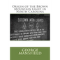 Origin of the Brown Mountain Light in North Carolina - Paperback