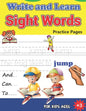 Write and Learn Sight Words Practice Pages: Must Know Sight Words, Kindergarten Workbook Ages 3 and Up, An Excellent Resource for Children Learning Si - Paperback