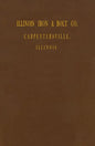 Illinois Iron & Bolt Co. Catalog: 1889 Catalog - Paperback
