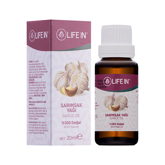 Life In Garlic Oil 20ml - Natural Skincare & Hair Treatment
