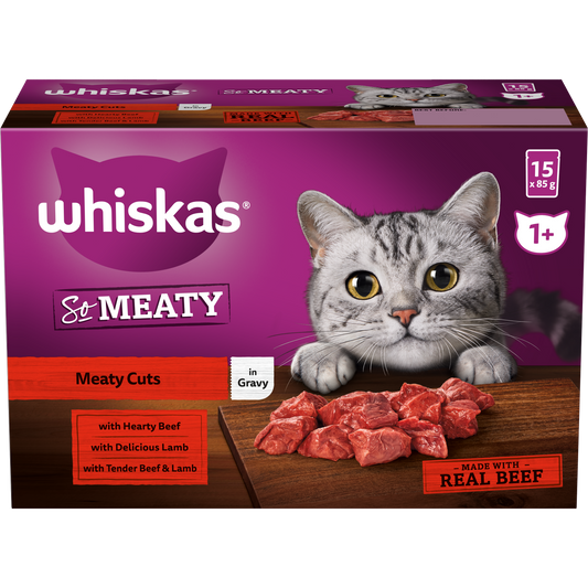 Whiskas Lamb Bag Wet Food 85 Gr