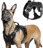 No Pull Tactical Dog Harness Molle Vest Adjustable Medium Large Dogs