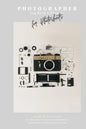 Photographer Log Book & Planner for photoshoots: Be creative: Plan and organize amazing photo session - Step-by-step guide - Photographer journal - Gi - Paperback