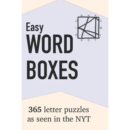 Easy Word Boxes: 365 Letter Puzzles as seen in the NYT - Paperback