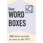 Easy Word Boxes: 365 Letter Puzzles as seen in the NYT - Paperback