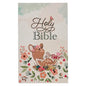 NLT Keepsake Holy Bible for Baby Girls Baptism Easter, New Living Translation, Pink - Hardcover