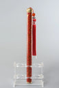 Incense Tube Lacquerware Tea Ceremony Scholar Zen Tool Fujian Province Handmade Speciality Incense Burner Cultural Artcraft