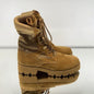 Lace-up Casual Solid Color Martin Boots