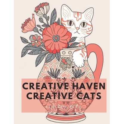 Creative Haven Creative Cats Coloring Book - Paperback