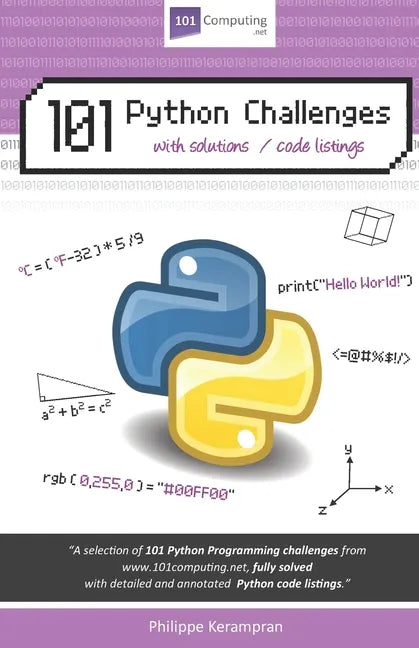 101 Python Challenges: With Solutions / Code Listings - Paperback