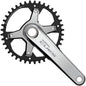Shimano CUES FC-U6030-1 Crankset - 172.5mm 9/10/11-Speed 40t Asymmetric 110 BCD Silver