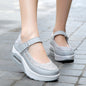 Platform shoes with soft soles