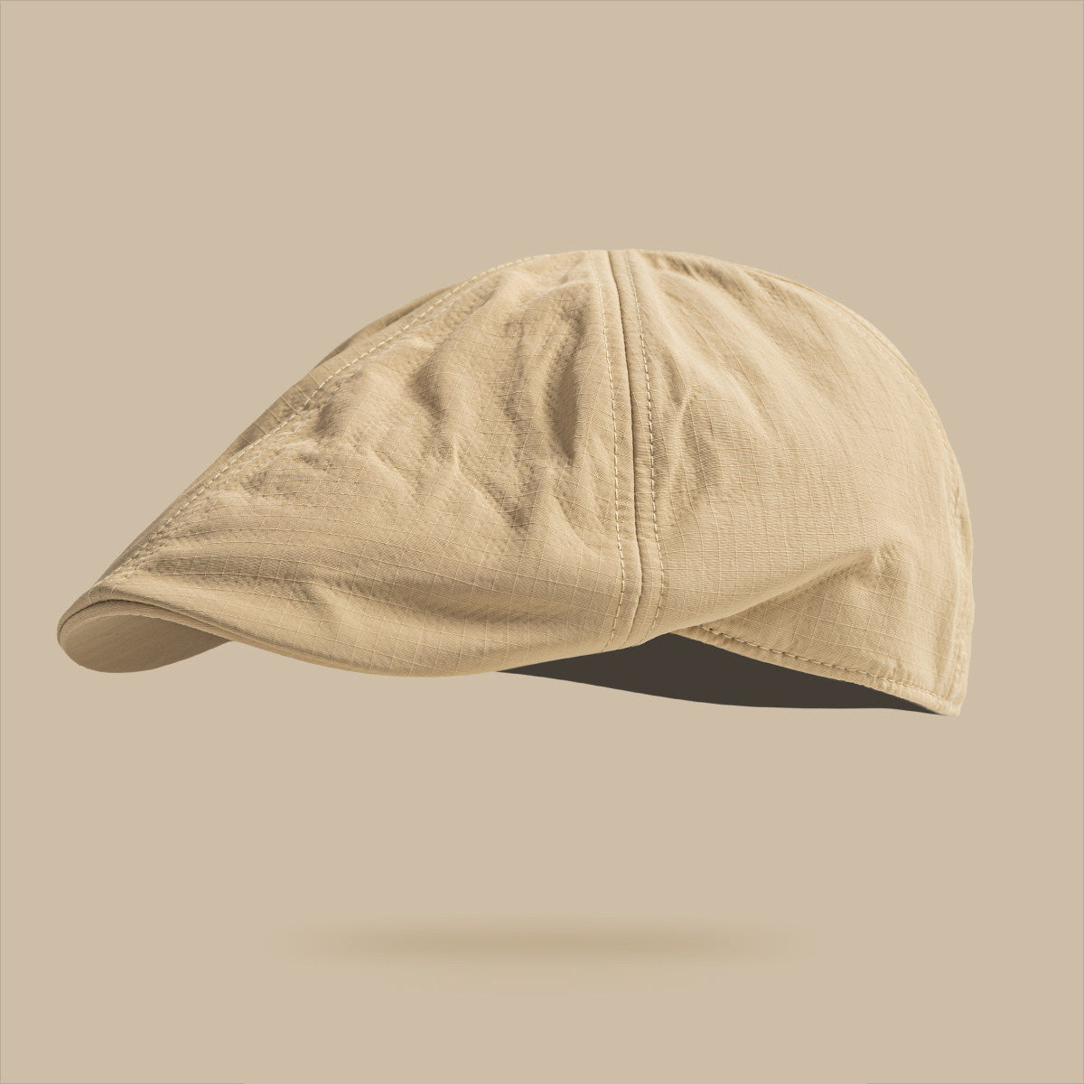The Men's Solid Color Quick-drying Stitched Design-forward Retro Baseball Cap Is Suitable For Daily Casual Commuting And Street Wear.