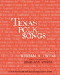 Texas Folk Songs - Paperback