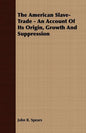 The American Slave-Trade - An Account of its Origin, Growth and Suppression - Paperback