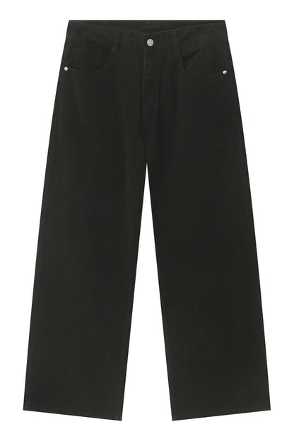 Men's Mid-Rise Straight-Leg Jeans