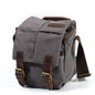One-shoulder retro camera bag waterproof camera bag