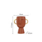 Northern Europe Limelight Resembles Facial Ceramic Vase Originality Is Contracted