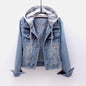 Winter denim cotton coat