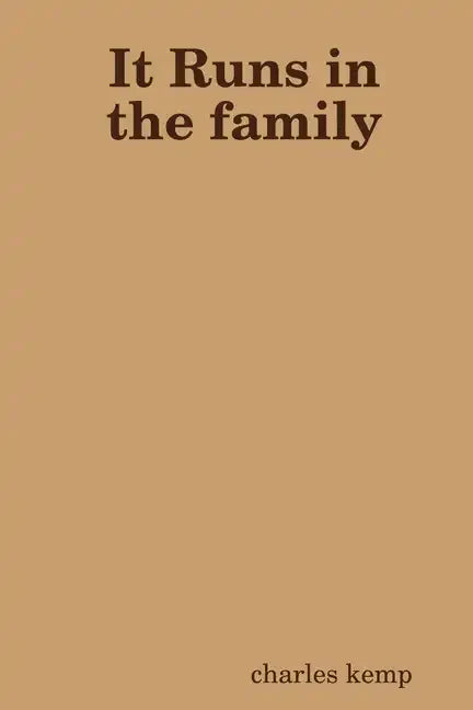 It Runs in the family - Paperback